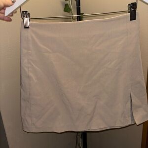 Sunday Best Cream Mini Skirt